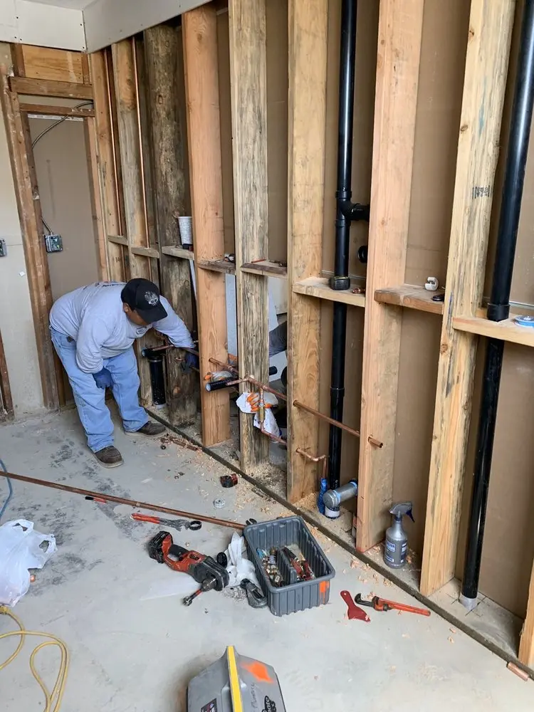 Commercial rough-in plumbing for Gas Line Repair in Devonsire Heights